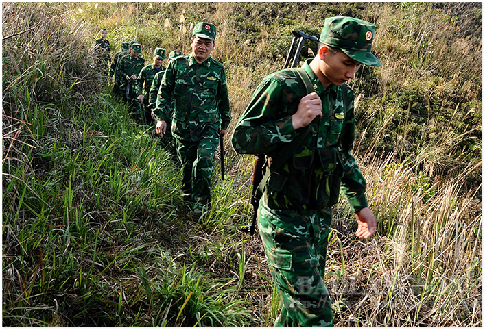 Bộ đội biên phòng bảo vệ biên giới giữ vững chủ quyền đất nước